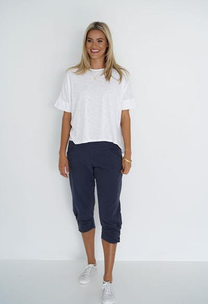 HUMIDITY LIFESTYLE Castaway Pants - Navy PANTS - Zabecca Living