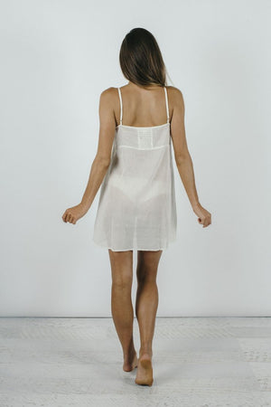 HUMIDITY LIFESTYLE Cotton Slip DRESS - Zabecca Living