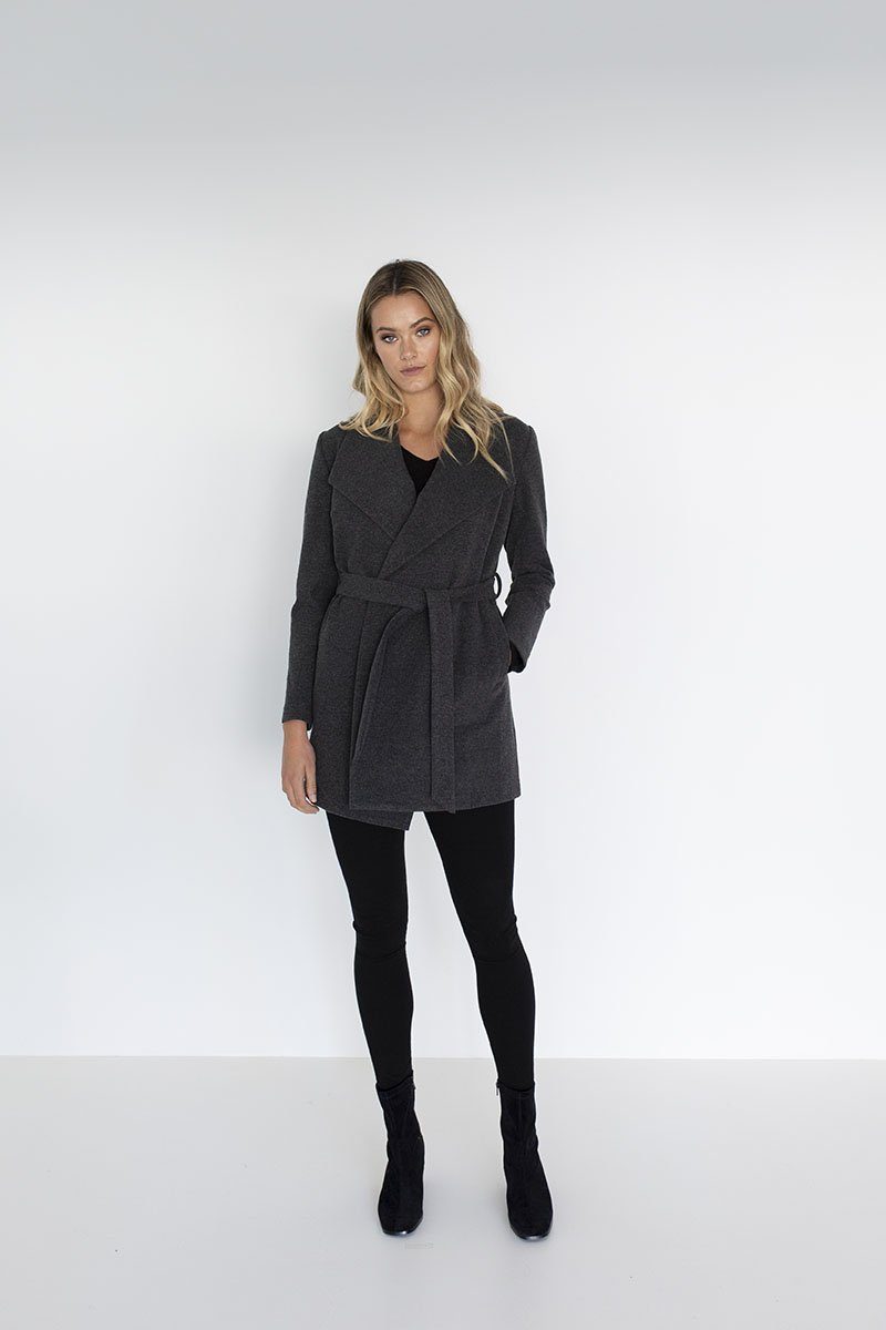 HUMIDITY LIFESTYLE Crusade Jacket - Charcoal JACKET - Zabecca Living