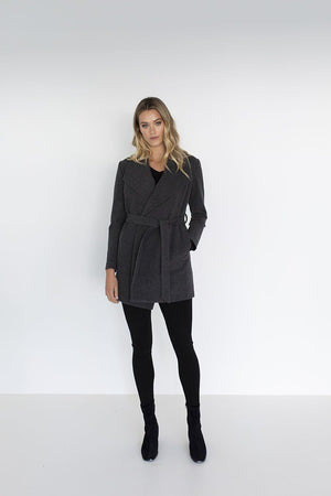 HUMIDITY LIFESTYLE Crusade Jacket - Charcoal JACKET - Zabecca Living