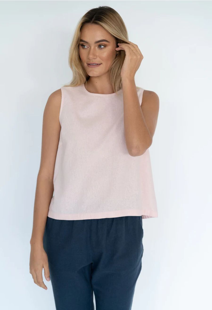 HUMIDITY LIFESTYLE Jade Top - Pink Shirts & Blouses - Zabecca Living