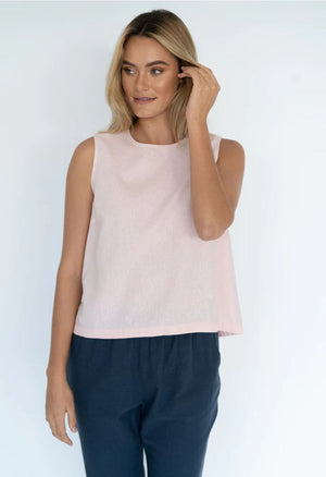 HUMIDITY LIFESTYLE Jade Top - Pink Shirts & Blouses - Zabecca Living