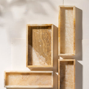 INARTISAN Daphina Onyx Tray - Large TRAY - Zabecca Living