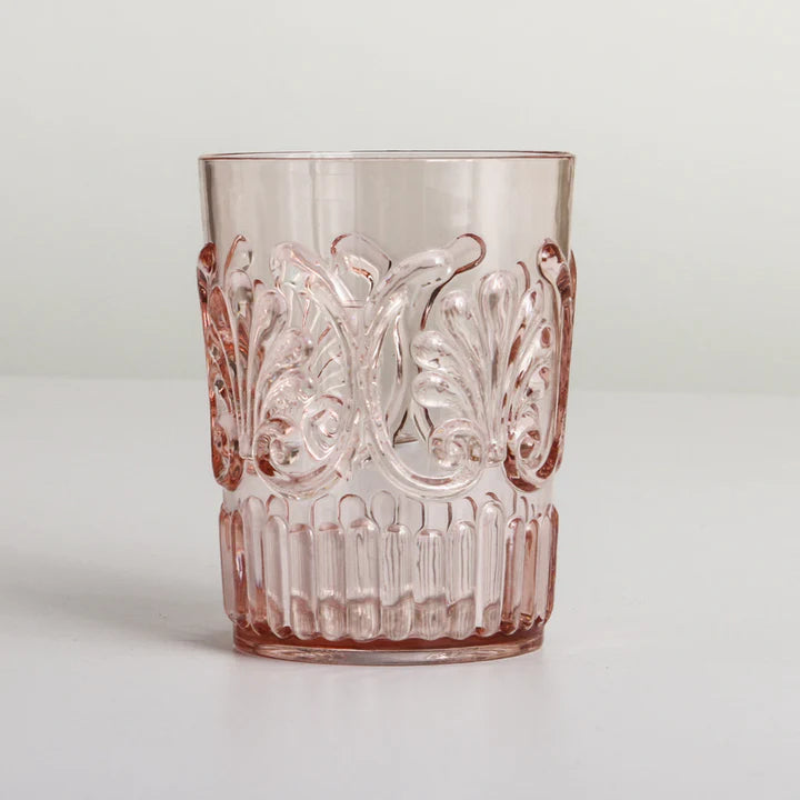 INDIGO LOVE Flemington Acrylic Tumbler - Pale Pink DRINKWARE - Zabecca Living