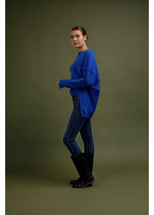 INZAGI Tokyo Knit - Blue Jumpers + Knitwear - Zabecca Living