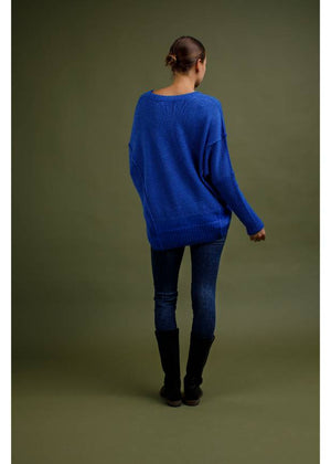 INZAGI Tokyo Knit - Blue Jumpers + Knitwear - Zabecca Living