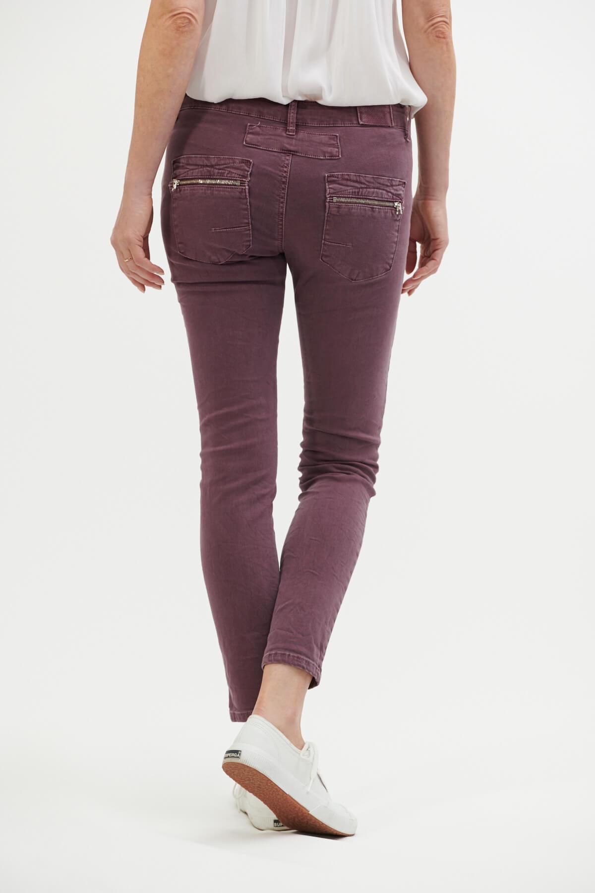 ITALIAN STAR Button Jeans - Grape Jeans - Zabecca Living