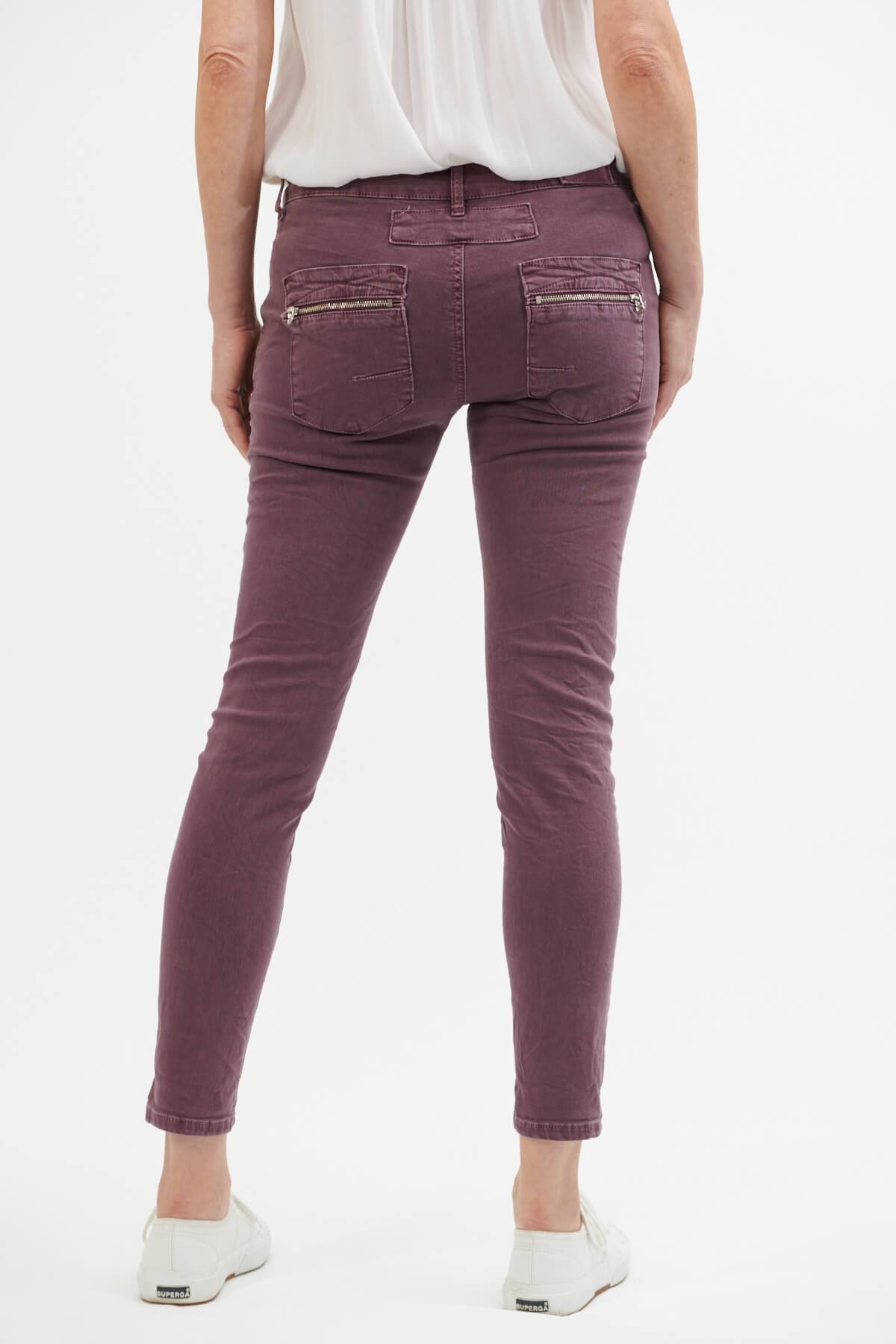 ITALIAN STAR Button Jeans - Grape Jeans - Zabecca Living
