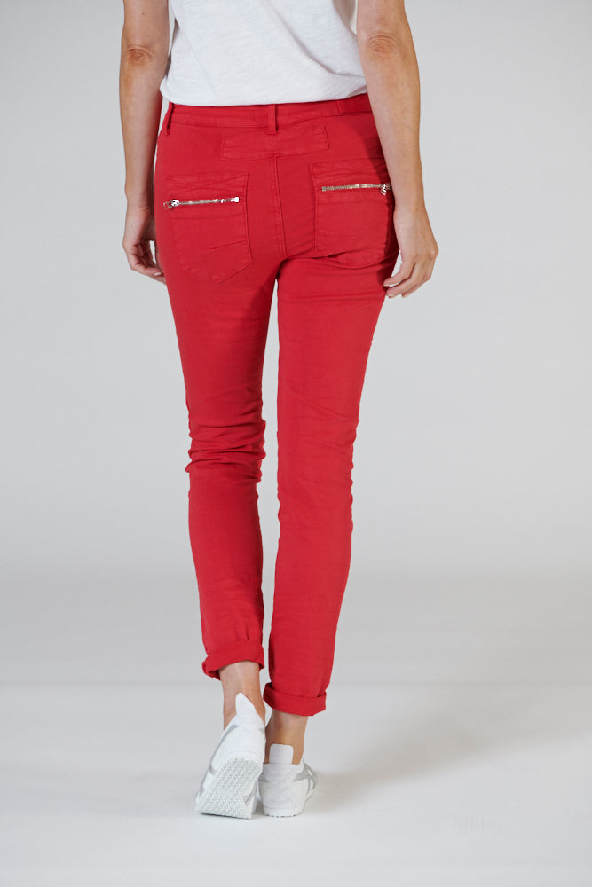 ITALIAN STAR Button Jeans - Scarlett JEANS - Zabecca Living