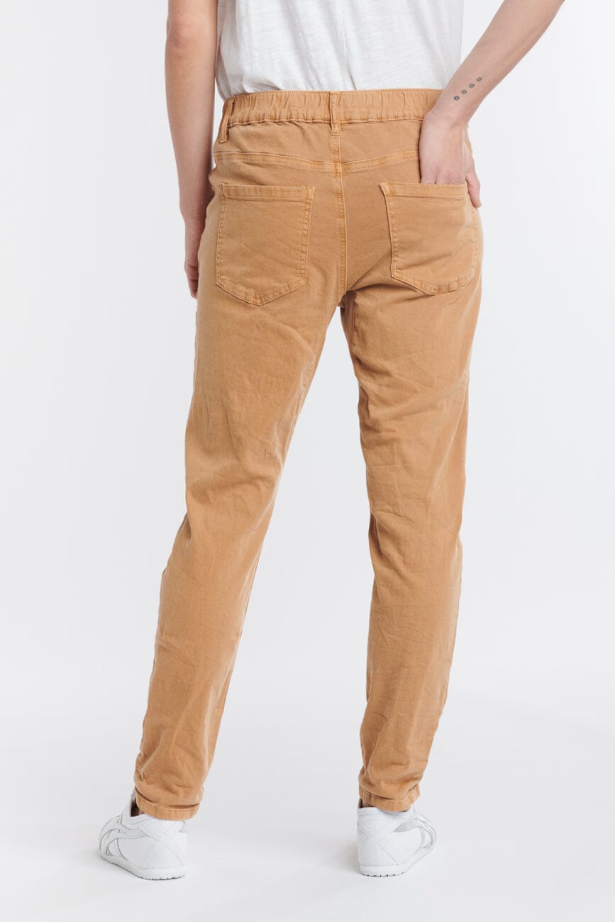 ITALIAN STAR Emma Stretch Jeans - Camello JEANS - Zabecca Living