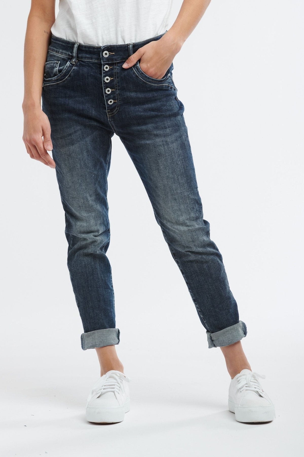 ITALIAN STAR Forrest Jeans - Denim JEANS - Zabecca Living