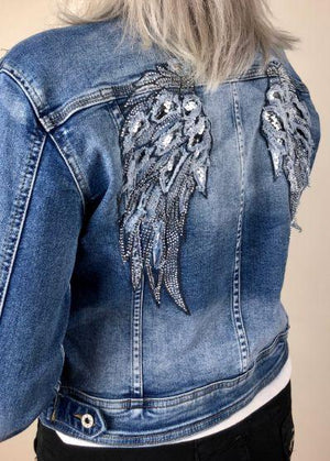ITALIAN STAR Heavenly Jacket - Denim Jacket - Zabecca Living