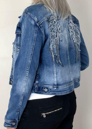 ITALIAN STAR Heavenly Jacket - Denim Jacket - Zabecca Living