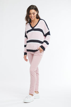 ITALIAN STAR Ivy Knit - Pink Jumpers + Knitwear - Zabecca Living
