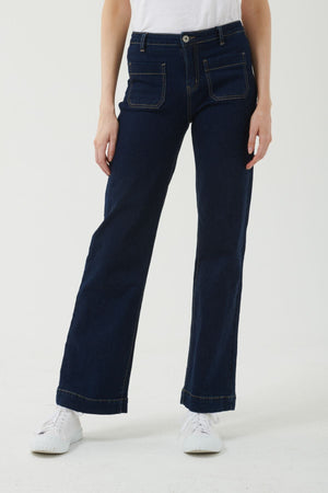 ITALIAN STAR Macey Jeans - Dark Wash JEANS - Zabecca Living