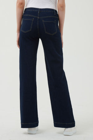 ITALIAN STAR Macey Jeans - Dark Wash JEANS - Zabecca Living