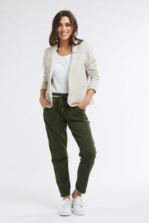ITALIAN STAR Maha Blazer - Burro Jackets + Coats - Zabecca Living
