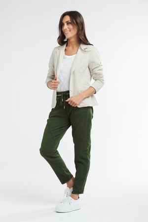 ITALIAN STAR Ralph Jogger Jeans - Olive JEANS - Zabecca Living