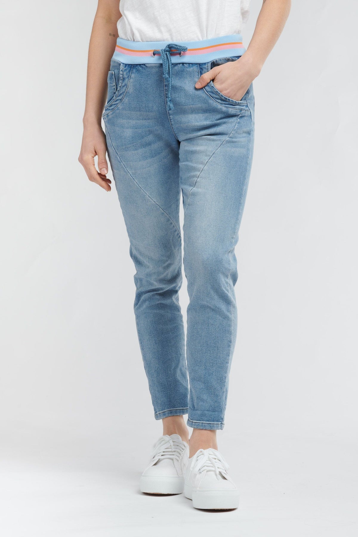 ITALIAN STAR Ralph Jogger - Sorbet JEANS - Zabecca Living