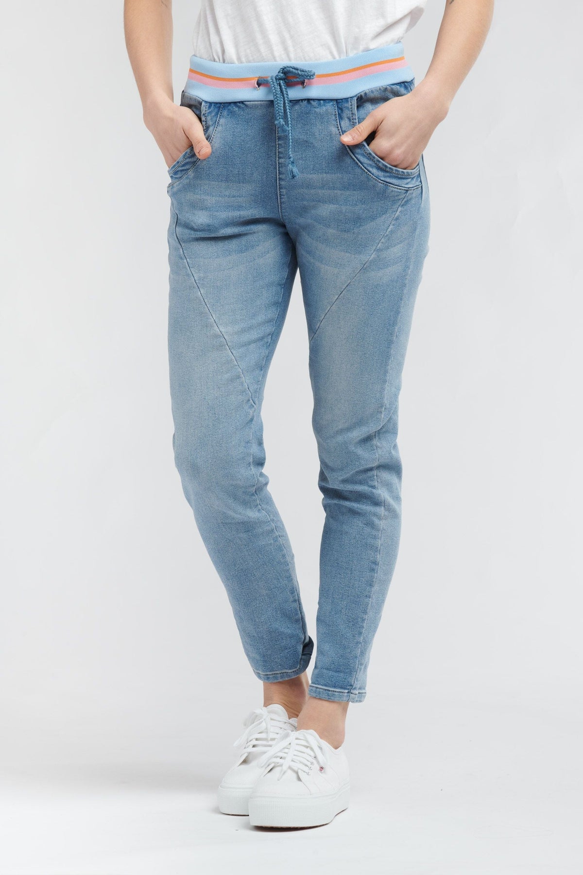 ITALIAN STAR Ralph Jogger - Sorbet JEANS - Zabecca Living