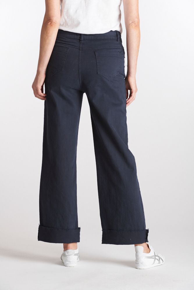 ITALIAN STAR Sailor Pant - Navy PANTS - Zabecca Living