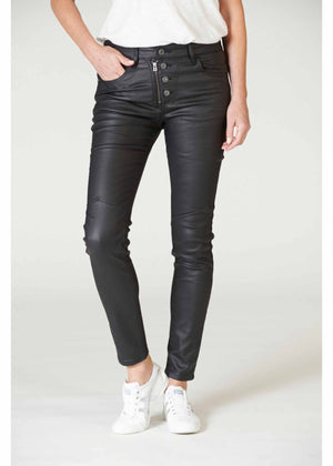 ITALIAN STAR Stevie Jeans - Black JEANS - Zabecca Living