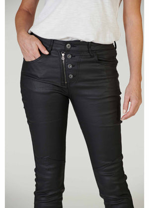 ITALIAN STAR Stevie Jeans - Black JEANS - Zabecca Living