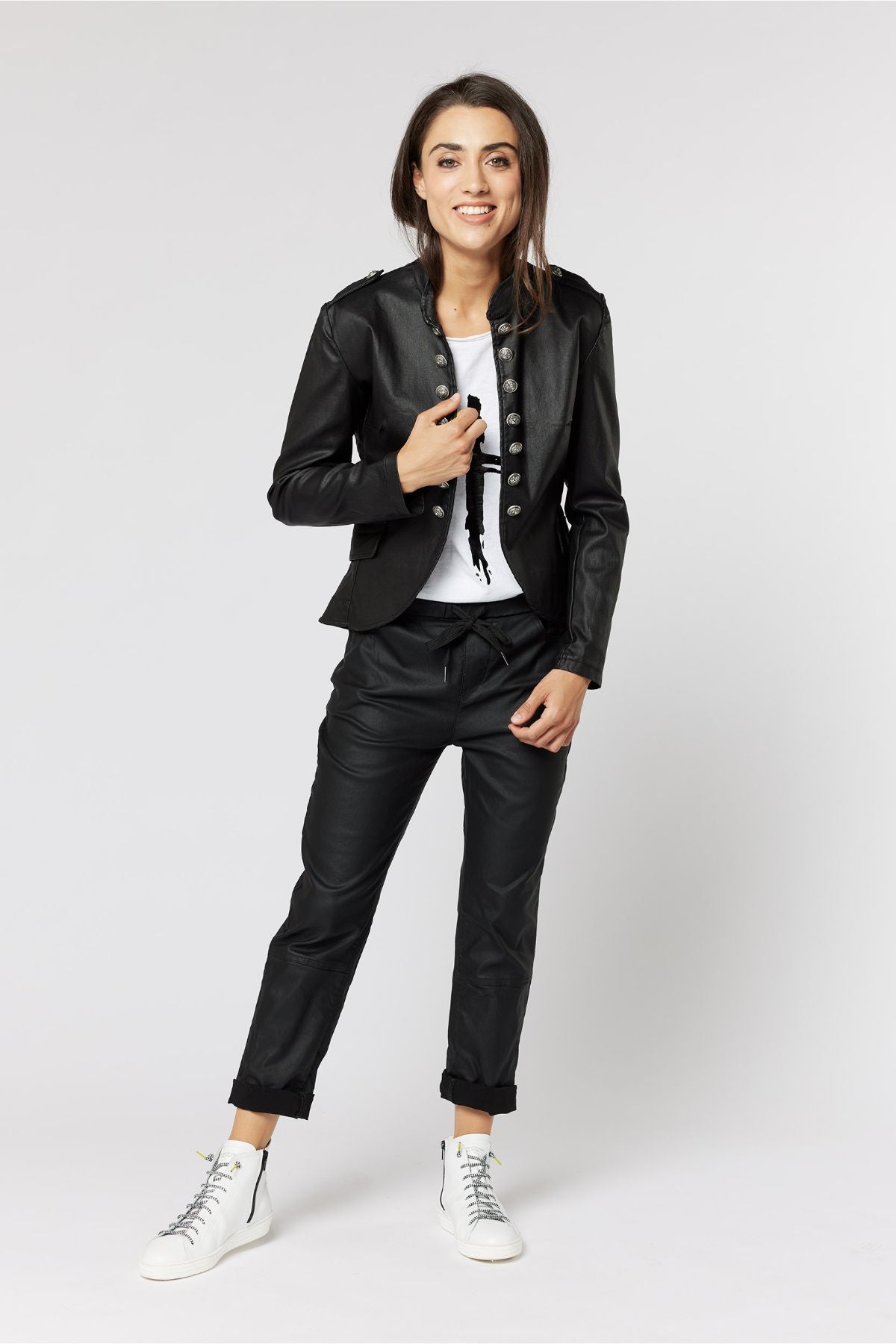 ITALIAN STAR Suzi Jogger - Black JEANS - Zabecca Living