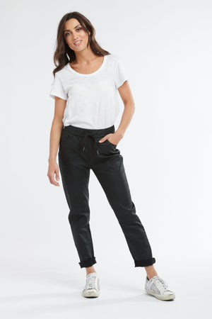 ITALIAN STAR Suzi Jogger - Black JOGGER - Zabecca Living