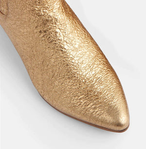 IVYLEE COPENHAGEN Bailey Cracked Metal - Gold FOOTWEAR - Zabecca Living