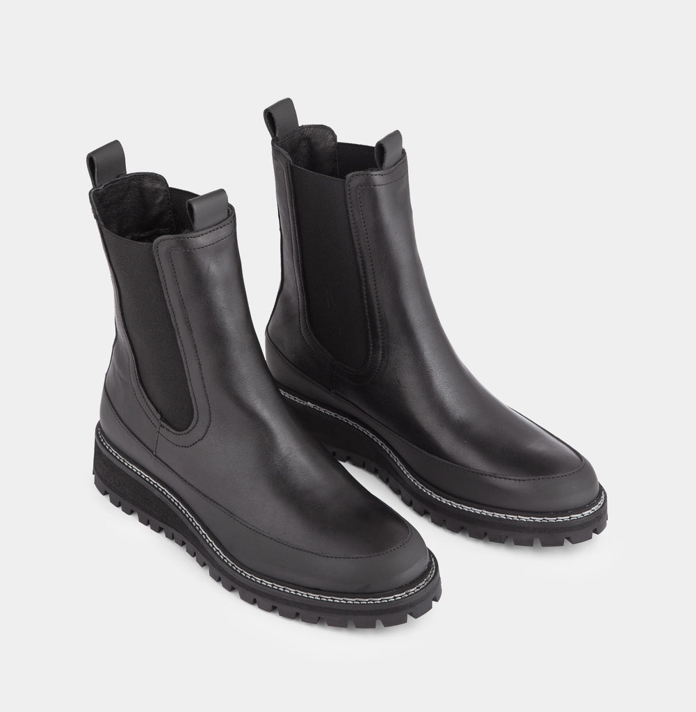 IVYLEE COPENHAGEN Iowa Boots - Black FOOTWEAR - Zabecca Living