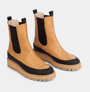 IVYLEE COPENHAGEN Iowa Boots - Tan FOOTWEAR - Zabecca Living