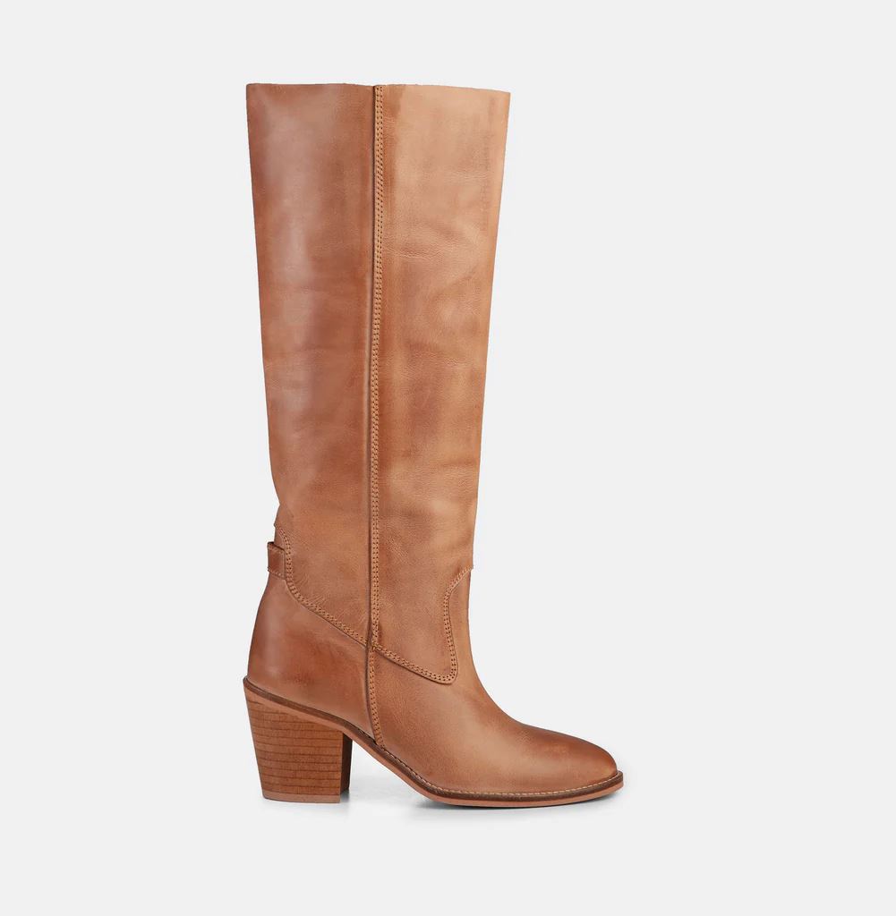 IVYLEE COPENHAGEN Jenny Escuvado Boots - Dark Tan FOOTWEAR - Zabecca Living