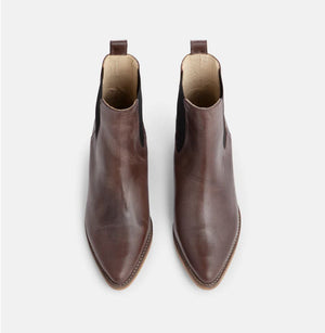 IVYLEE COPENHAGEN Stella Escuvado Boots - Dark Brown FOOTWEAR - Zabecca Living
