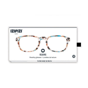 IZIPIZI Reading Collection B - Blue Tortoise READING GLASSES - Zabecca Living
