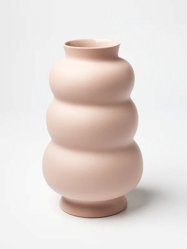 JONES & CO Happy Vase - Triple Marshmellow VASE - Zabecca Living