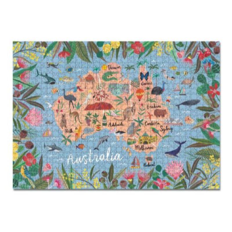 JOURNEY OF SOMETHING 1000 Piece Puzzle - Australia Edition Puzzle - Zabecca Living
