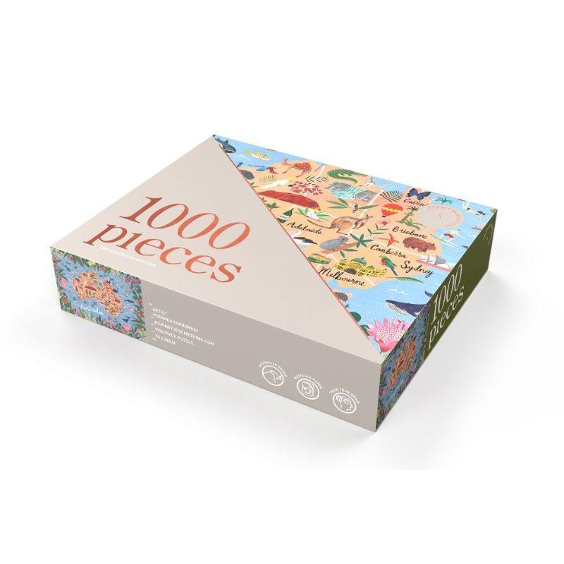 JOURNEY OF SOMETHING 1000 Piece Puzzle - Australia Edition Puzzle - Zabecca Living