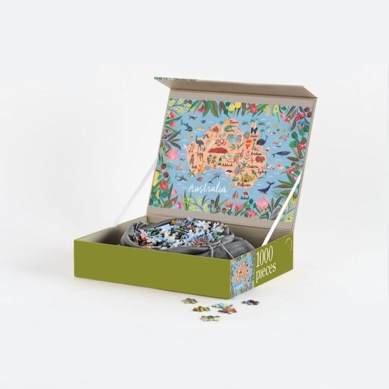 JOURNEY OF SOMETHING 1000 Piece Puzzle - Australia Edition Puzzle - Zabecca Living