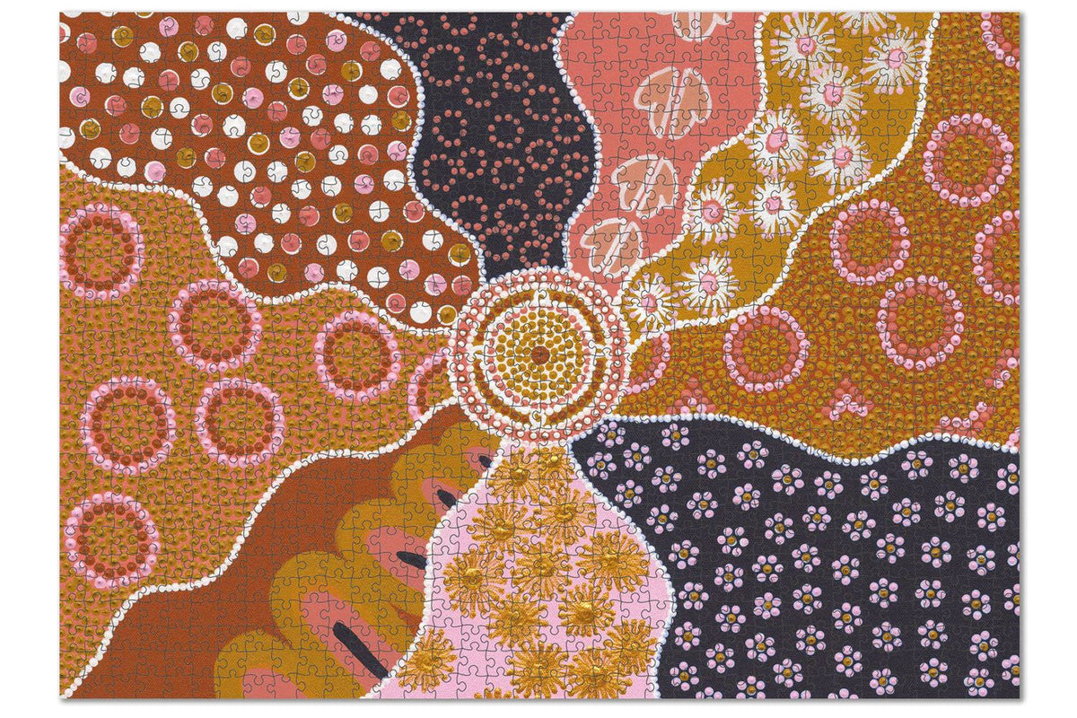 JOURNEY OF SOMETHING 1000 Piece Puzzle - Desert Flower Puzzle - Zabecca Living