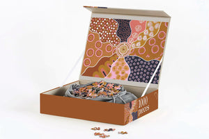 JOURNEY OF SOMETHING 1000 Piece Puzzle - Desert Flower Puzzle - Zabecca Living