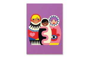 JOURNEY OF SOMETHING Kids Paint By Numbers Kit - Babushkas GAME - Zabecca Living