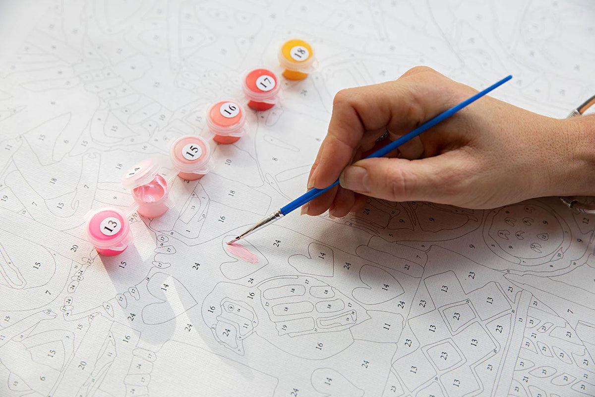 JOURNEY OF SOMETHING Paint By Numbers - Pink Haze GAME - Zabecca Living