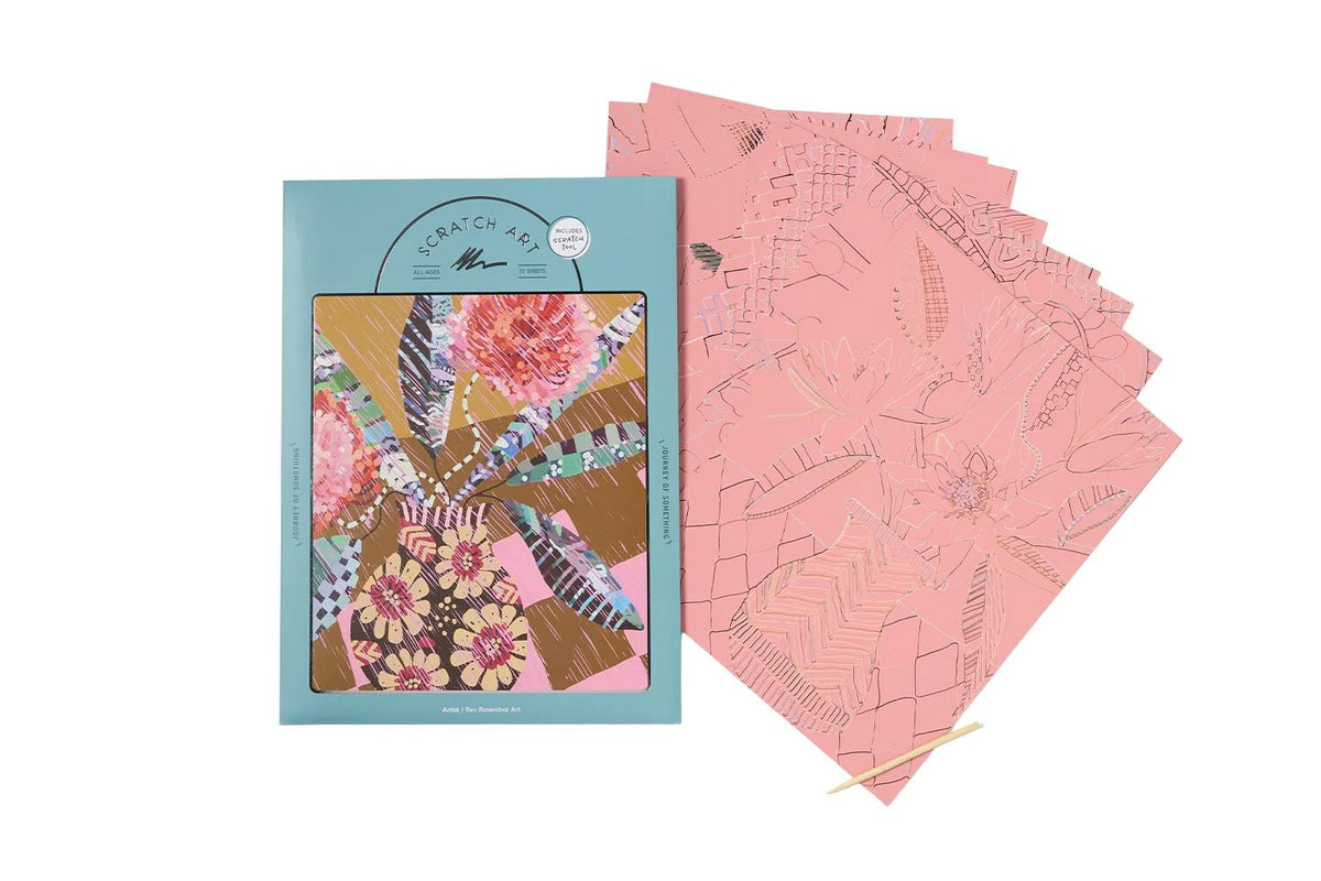 JOURNEY OF SOMETHING Scratch Art GAME - Zabecca Living