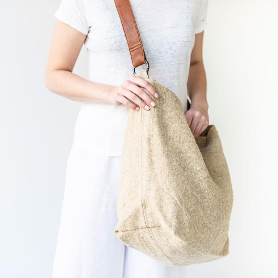 JUJU & CO Beach Jute Slouchy - Natural bag - Zabecca Living