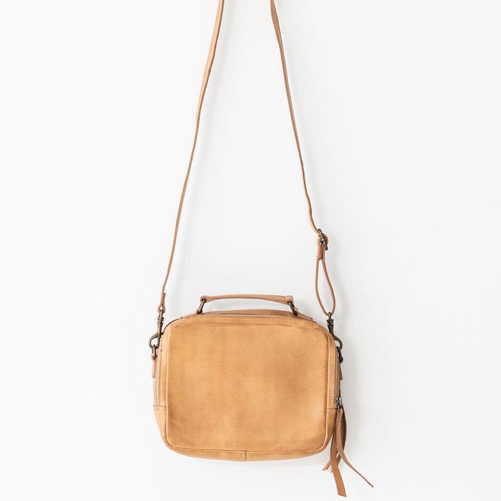 JUJU & CO Berlin Bag - Natural Leather bag - Zabecca Living