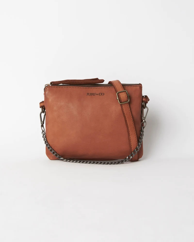 JUJU & CO Good Juju Bag - Cognac bag - Zabecca Living