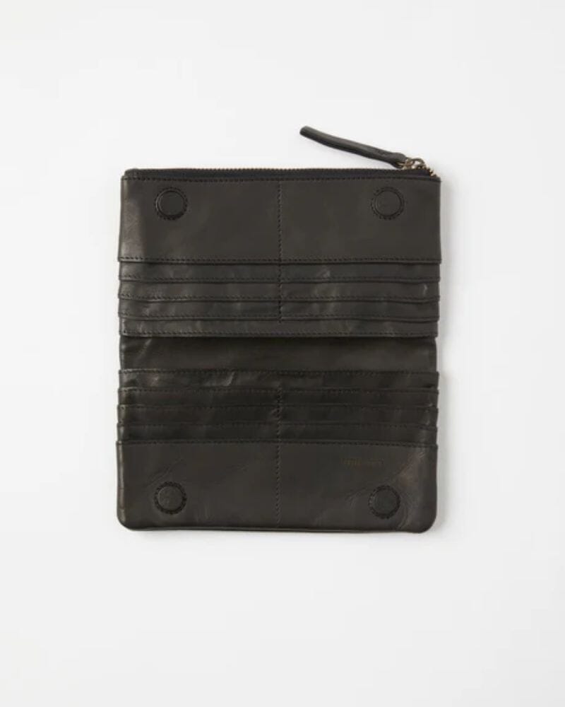JUJU & CO Large Capri Wallet - Black WALLET - Zabecca Living