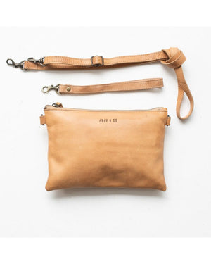 JUJU & CO Monterey Cross Body Small - Tan bag - Zabecca Living