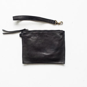 JUJU & CO Small Flat Pouch - Black bag - Zabecca Living